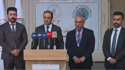 Barzani Yardım Vakfı Erbil Sağlık Müdürlüğüne ilaç bağışladı