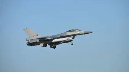 ABD'ye ait F-16 hava üssü yakınına düştü!