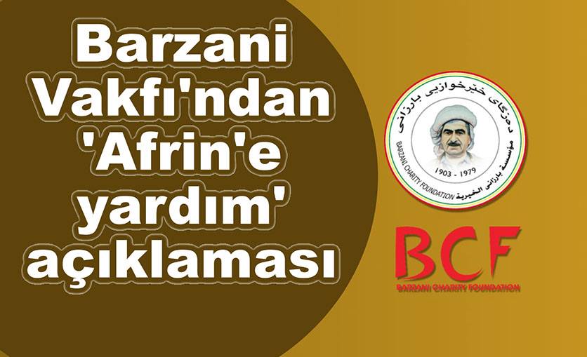 Mesrur Barzani: Afrin'e insani yardım götürmeye hazırız