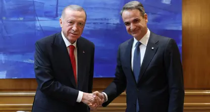 Yunan basını, Erdoğan-Miçotakis görüşmesine odaklandı