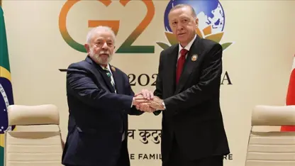 Erdoğan, Brezilya Devlet Başkanı ile görüştü