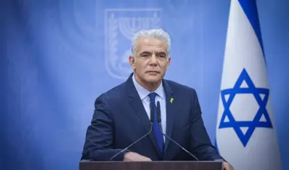 Lapid: Netanyahu İsrail için bir tehlike için bir tehlike