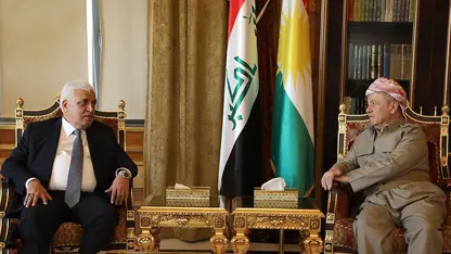 Başkan Mesud Barzani, Falih Feyyaz’ı kabul etti