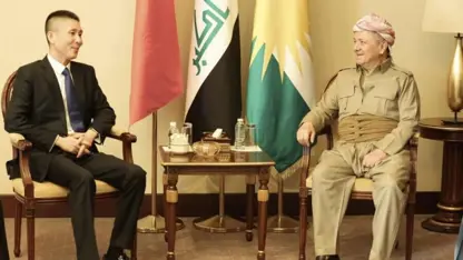 Başkan Barzani Bağdat'ta Çin'in Irak Büyükelçisi ile görüştü